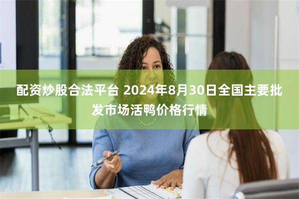 配资炒股合法平台 2024年8月30日全国主要批发市场活鸭价格行情