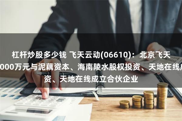 杠杆炒股多少钱 飞天云动(06610)：北京飞天云动拟出资1000万元与泥藕资本、海南陵水股权投资、天地在线成立合伙企业